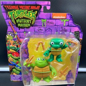Playmates Teenage Mutant Ninja Turtles Mutant Mayhem TURTLE TOTS Raph & Mikey